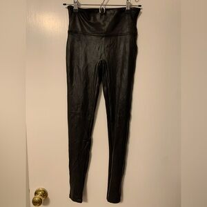 Women’s Spanx Faux Leather Leggings Size S
